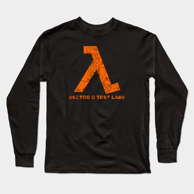 Sector C - Orange Long Sleeve T-Shirt by Remus